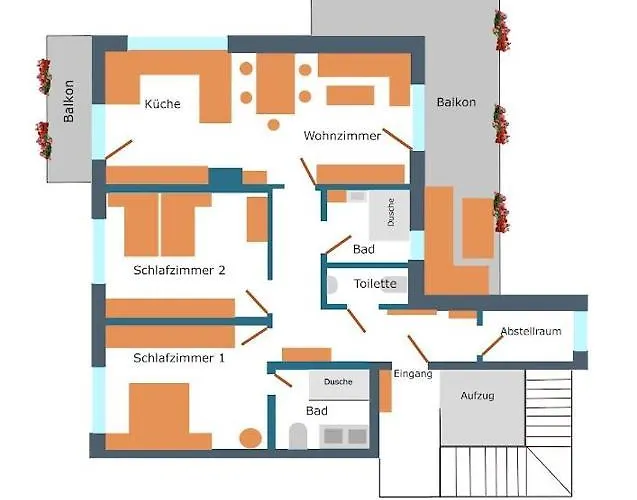 公寓 Moderne Kaminstube 拉姆绍达赫斯坦